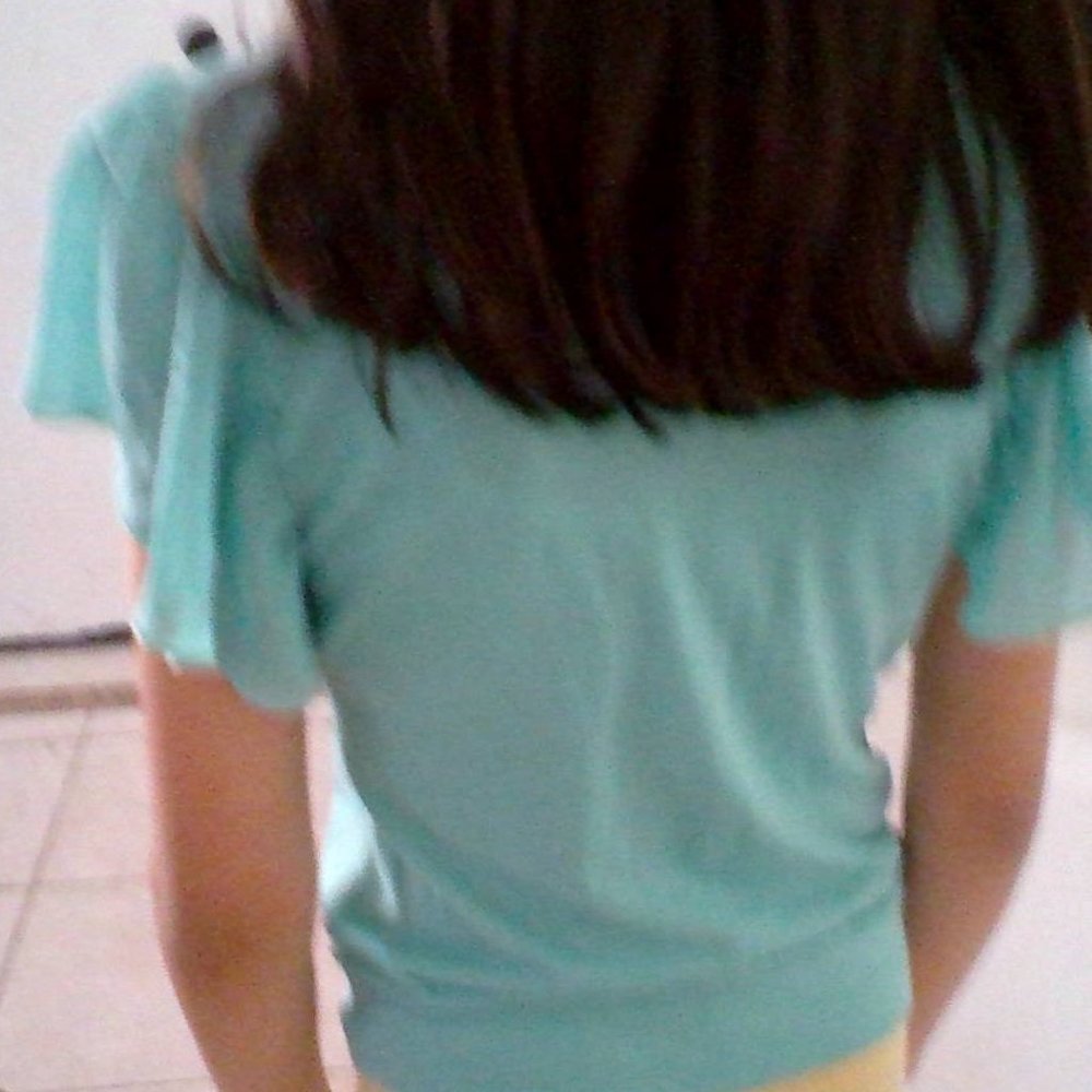 blue blouse
